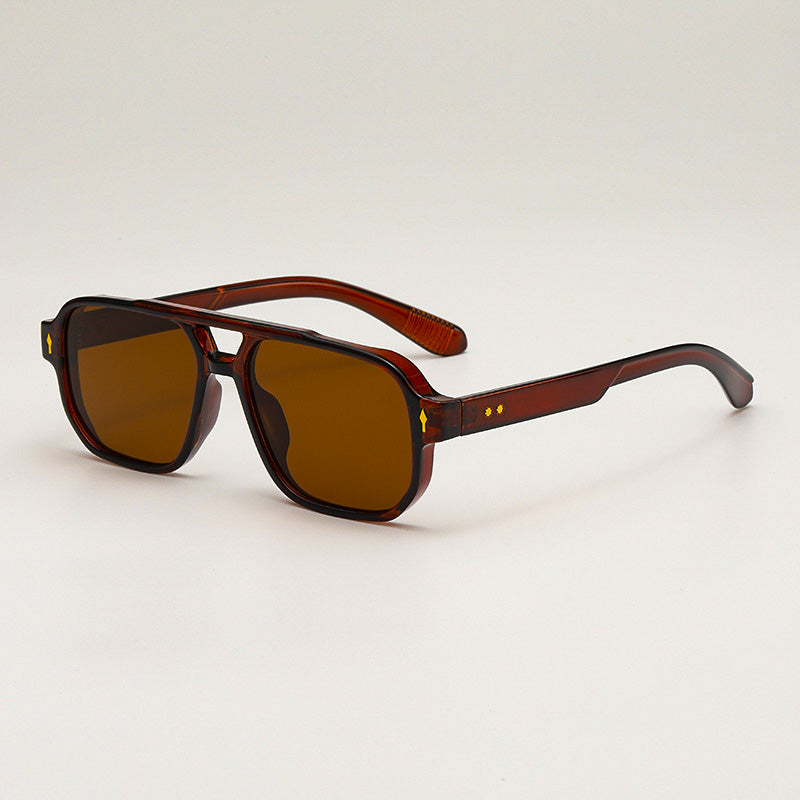 Oversized Square Retro Sunglasses – Bold Retro Style