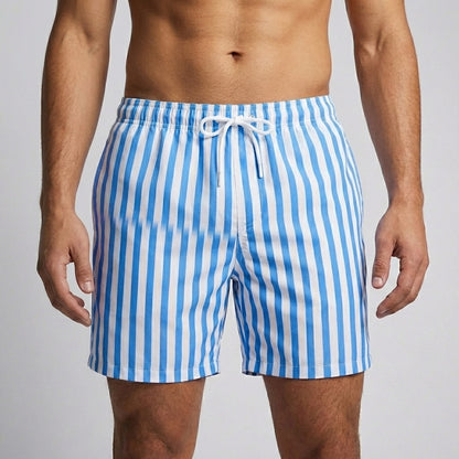 Striped Drawstring Shorts for Men – Casual Comfort & Function