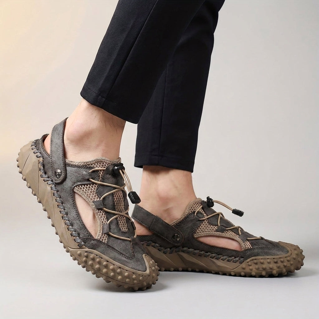 Closed Toe All-Terrain Sandals for Men – Orthopedic Comfort & Support