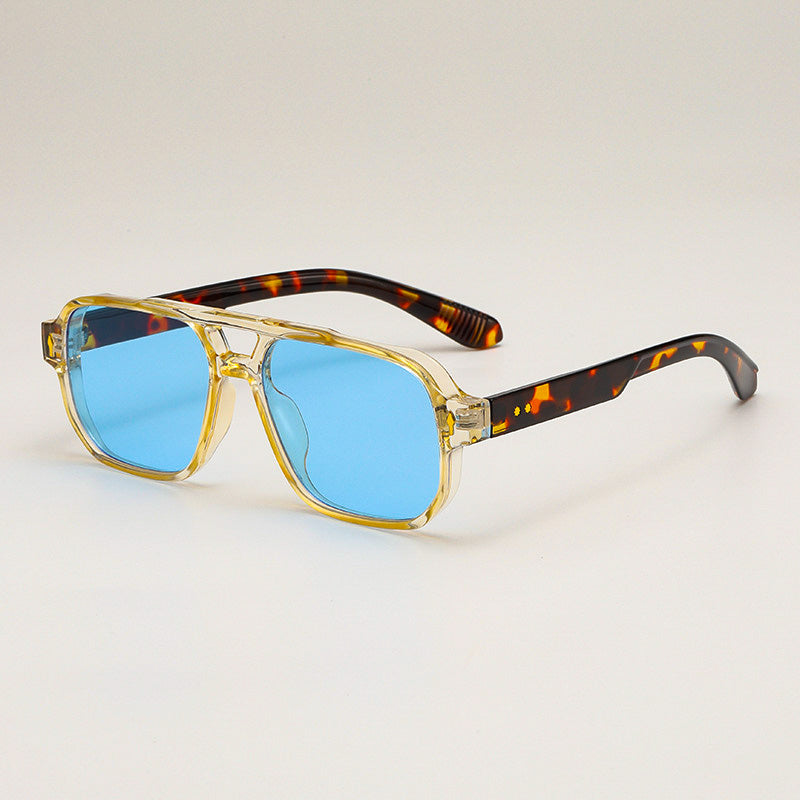 Oversized Square Retro Sunglasses – Bold Retro Style