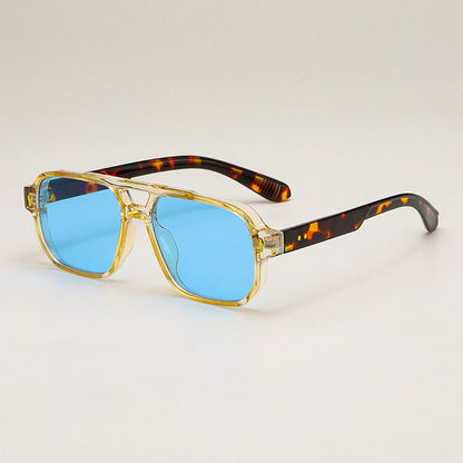 Oversized Square Retro Sunglasses – Bold Retro Style
