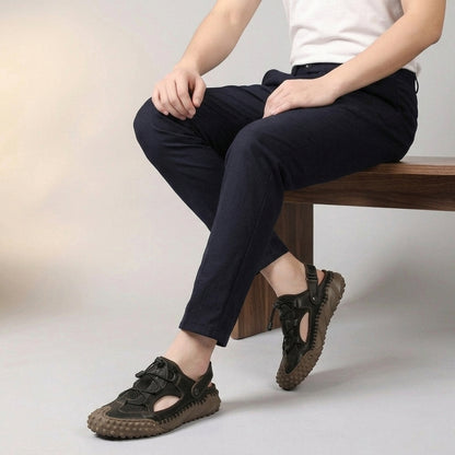Closed Toe All-Terrain Sandals for Men – Orthopedic Comfort & Support