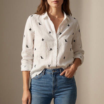 Floral Blouse for Women – Relaxed Comfort & Style